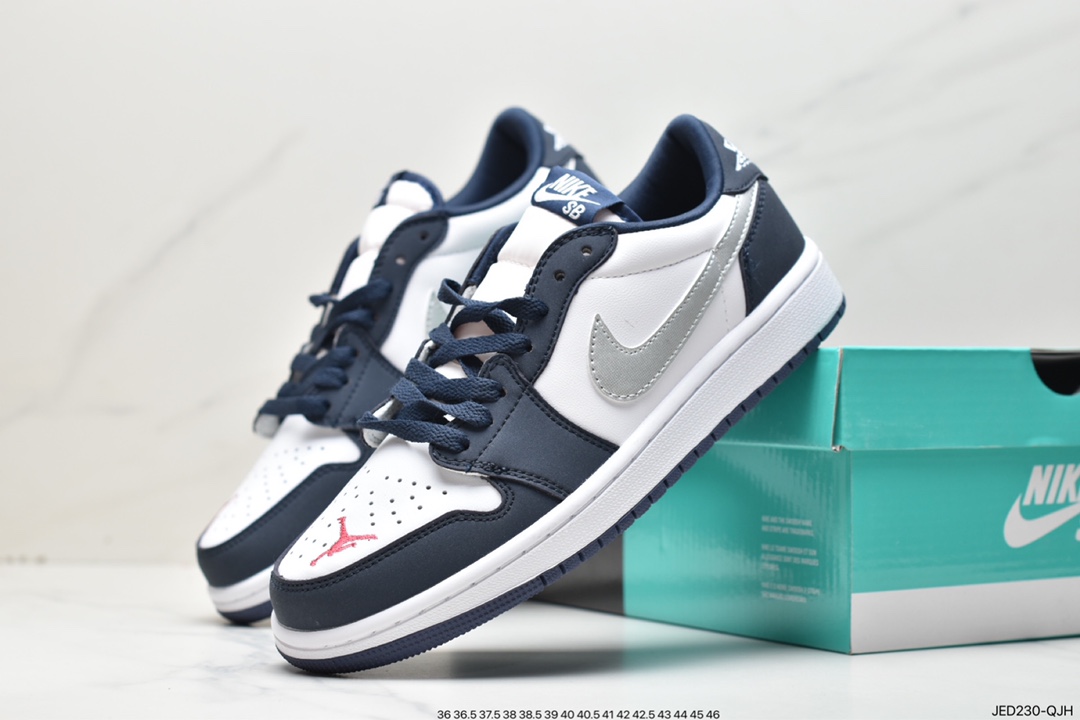 150 耐克Nike Air Jordan 1 Low OG SP”Black/Green Toe”AJ1乔丹一代篮球鞋 DM7866-128