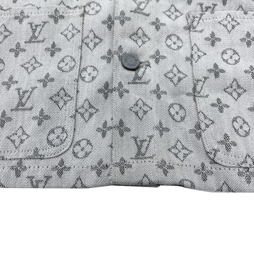 260 Louis Vuitton /路易威登 老花牛仔长袖夹克外套