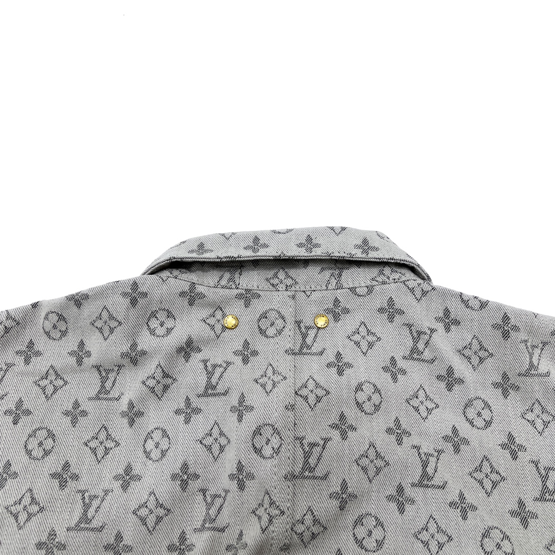 260 Louis Vuitton /路易威登 老花牛仔长袖夹克外套