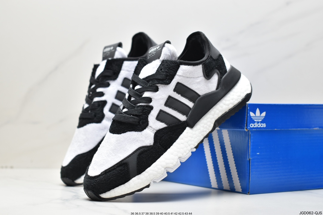 190 阿迪达斯Adidas Nite Jogger Winterized 复古休闲运动跑鞋FX5588