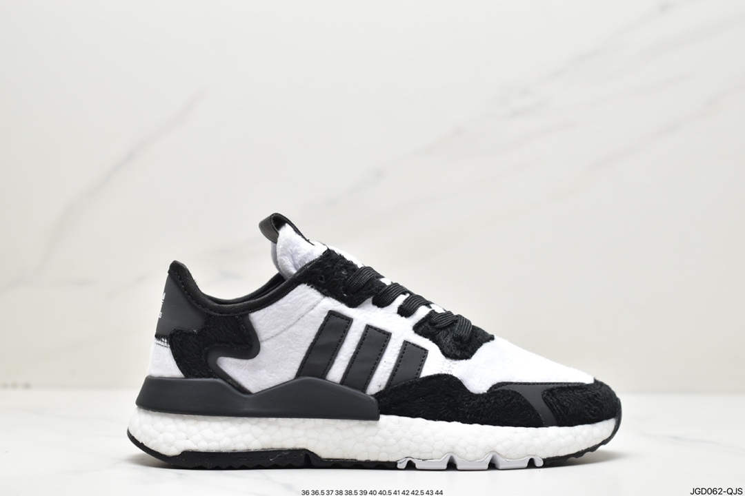 190 阿迪达斯Adidas Nite Jogger Winterized 复古休闲运动跑鞋FX5588