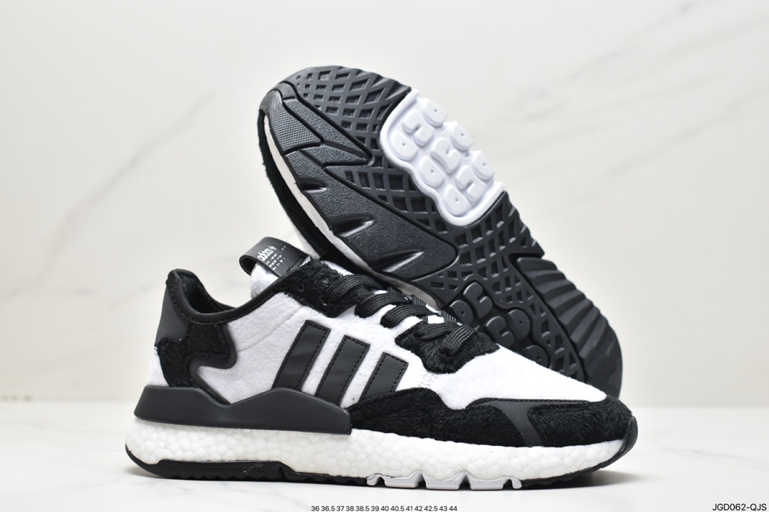 190 阿迪达斯Adidas Nite Jogger Winterized 复古休闲运动跑鞋FX5588