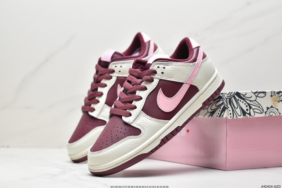 190 耐克Nike WMNS SB Dunk Low ESS”Pink Black”扣篮DJ9955-600