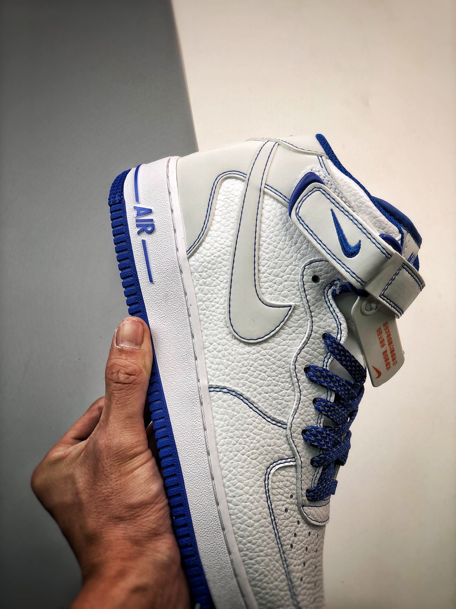 260 Air Force 1 '07 Mid 白蓝反光笔 MU3603-202