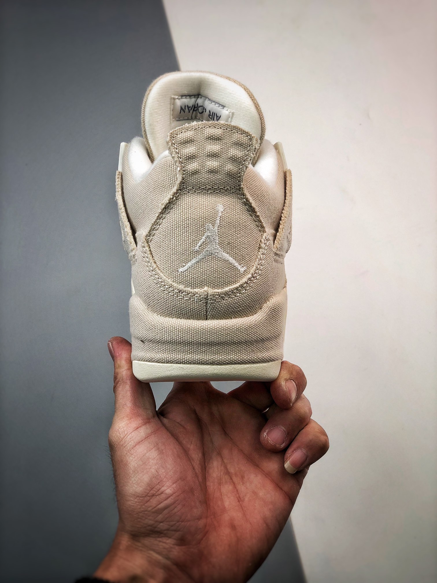 300 Air Jordan 4 Retro“Canvas” 小Levi's 米白帆布 DQ4909-100