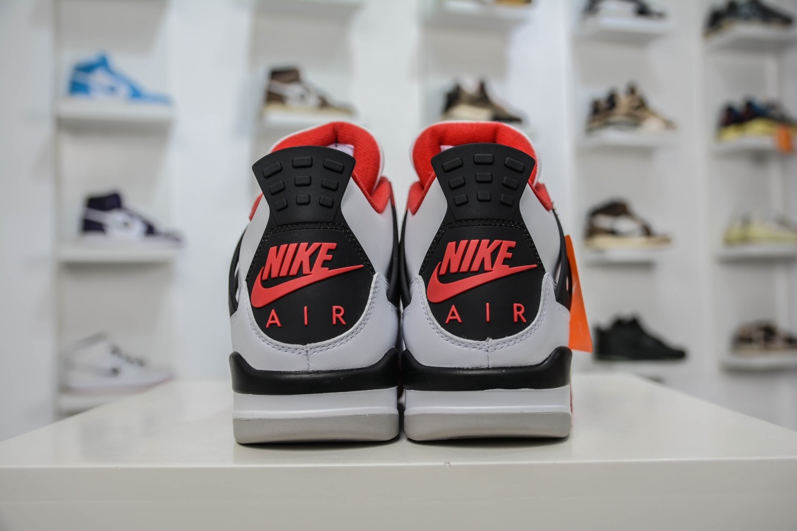 400 Air Jordan AJ4 Retro 白红 耗时半年巨作 DC7770-160