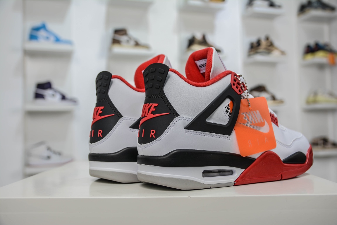 400 Air Jordan AJ4 Retro 白红 耗时半年巨作 DC7770-160