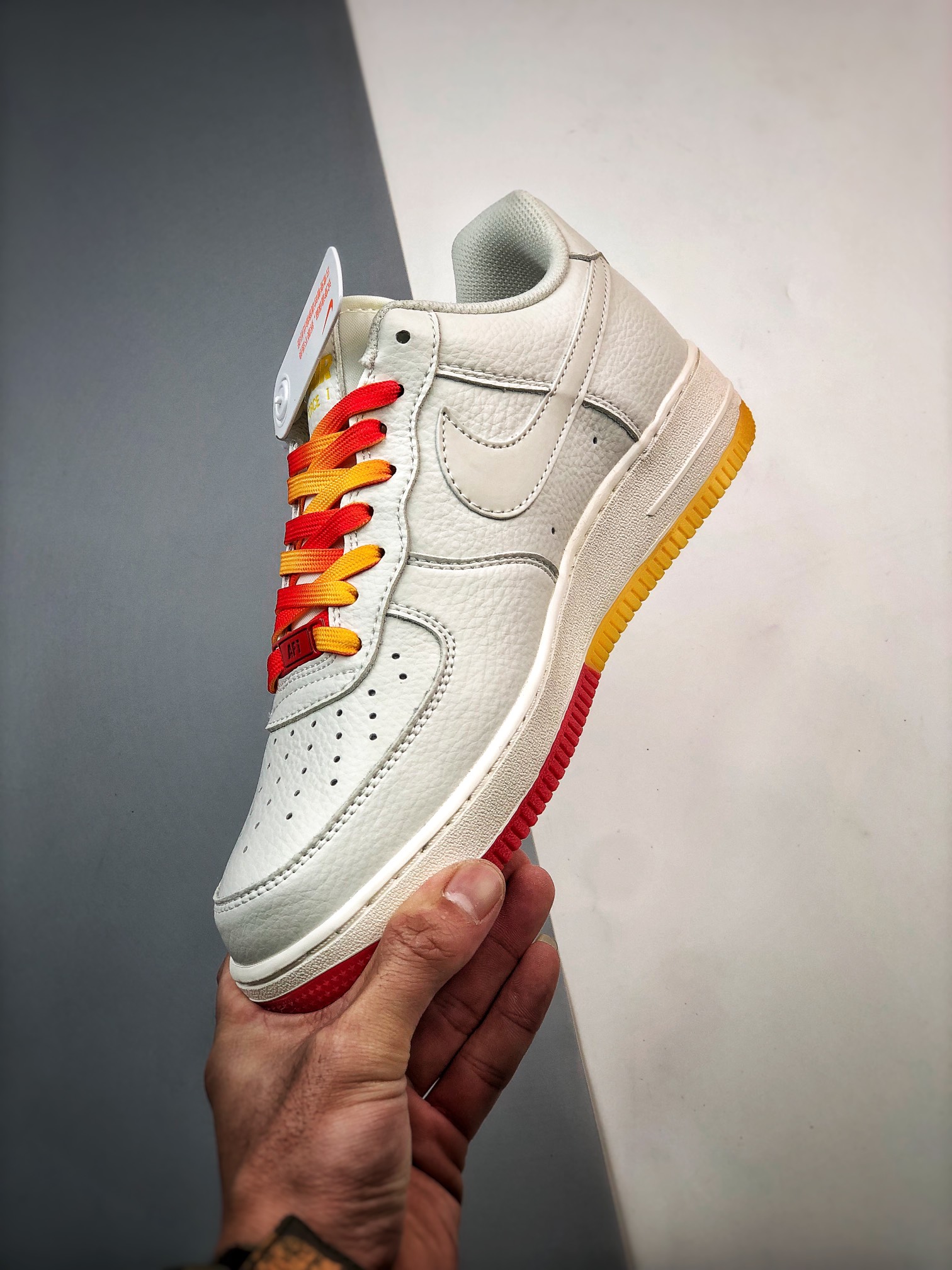 260 Air Force 1 '07 Low 串标红黄小钩HQ8863-996