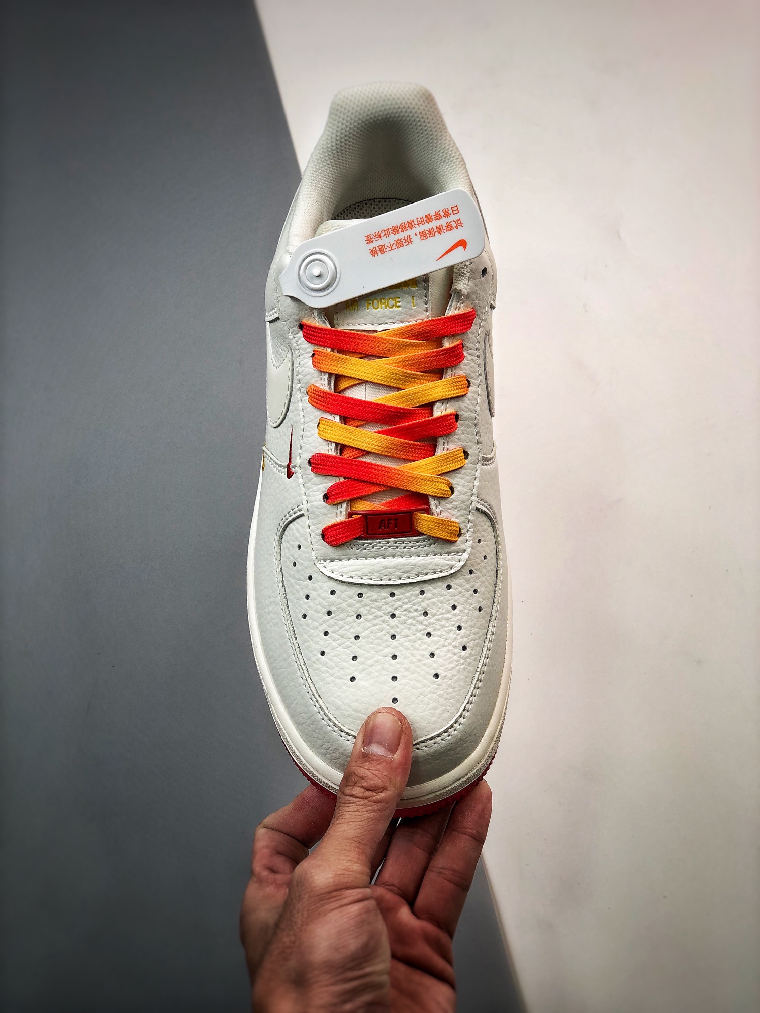 260 Air Force 1 '07 Low 串标红黄小钩HQ8863-996