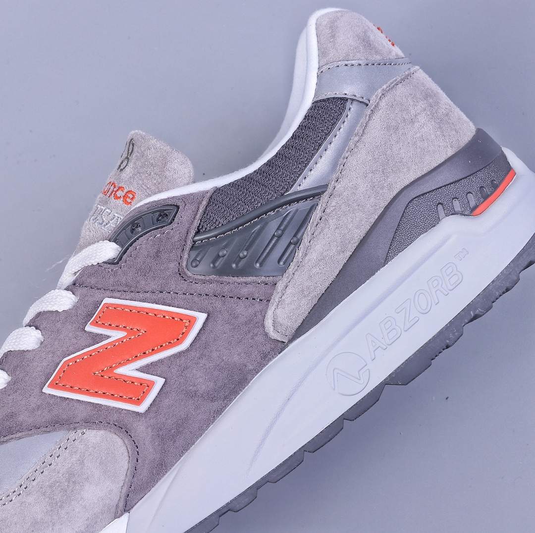 220 New Balance 998系列 高端美产复古休闲跑步鞋 M998GGO