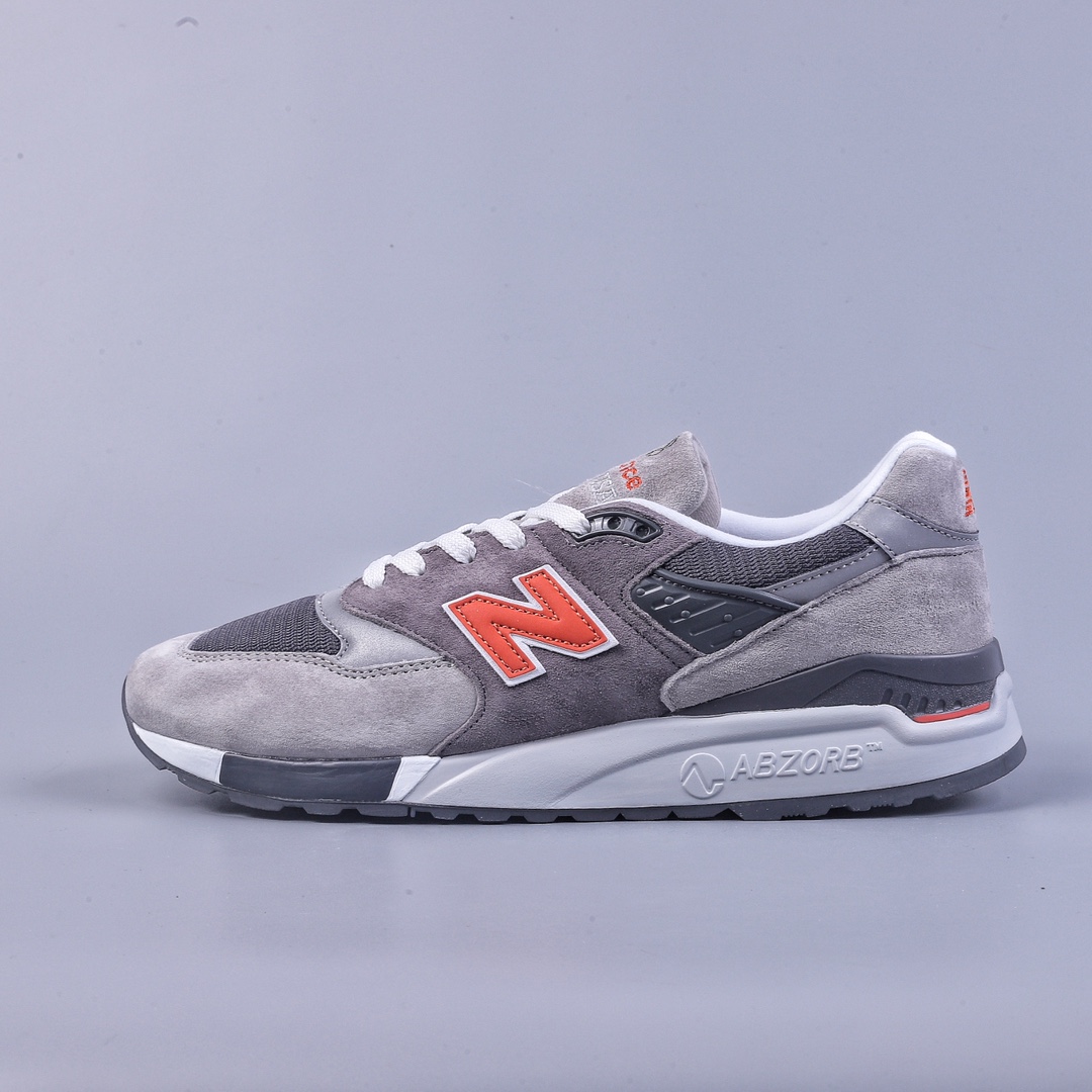 220 New Balance 998系列 高端美产复古休闲跑步鞋 M998GGO