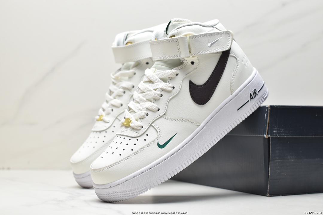 200 Nike Air Force 1 '07 Mid SE ”40th Anniversary” 空军一号经典低帮百搭休闲运动板鞋DR9513-100