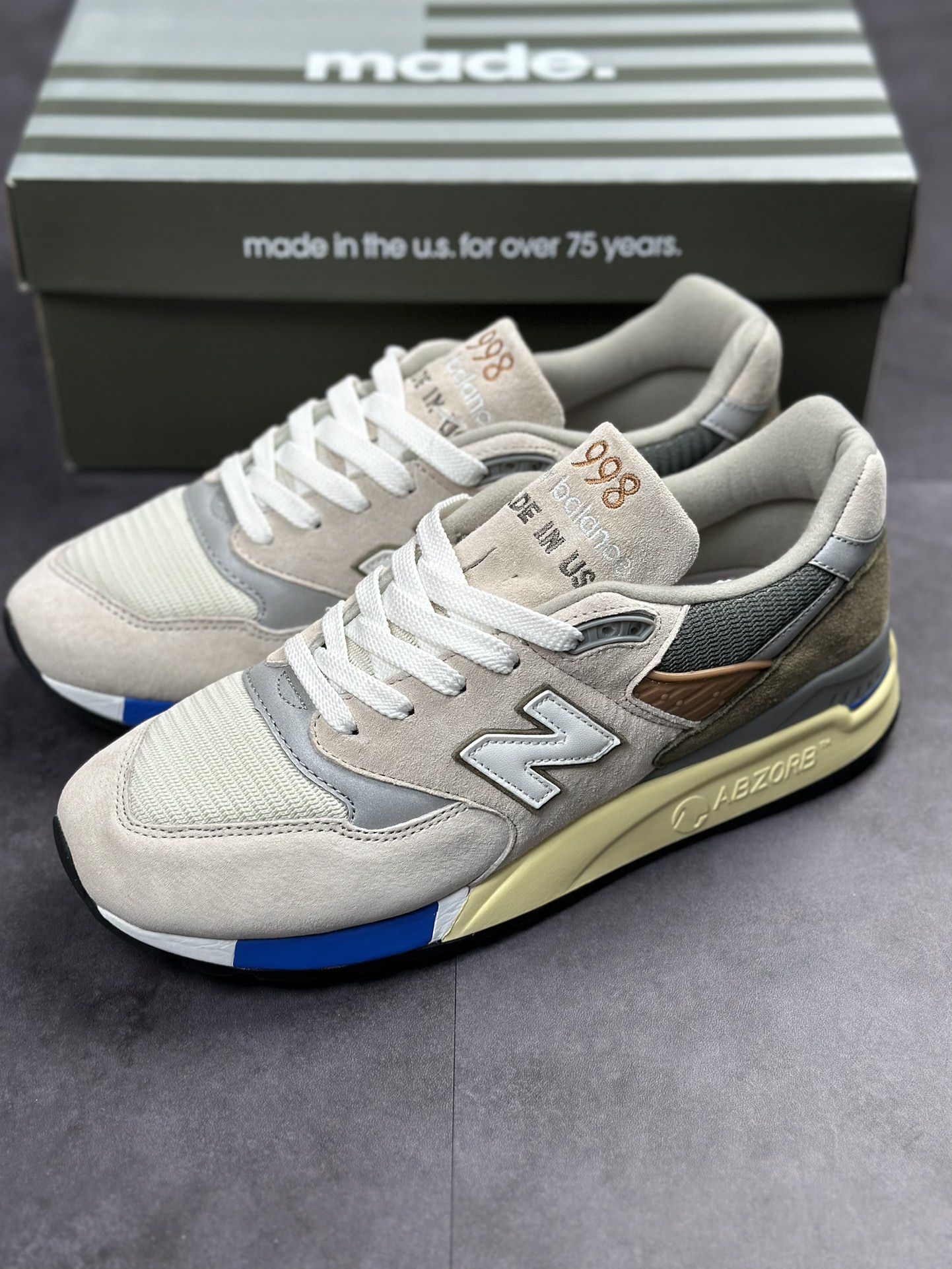 220 New Balance 998AWA原装版本 M998TN2