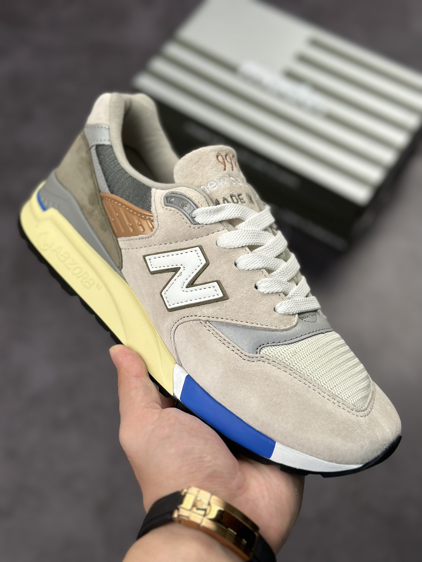 220 New Balance 998AWA原装版本 M998TN2