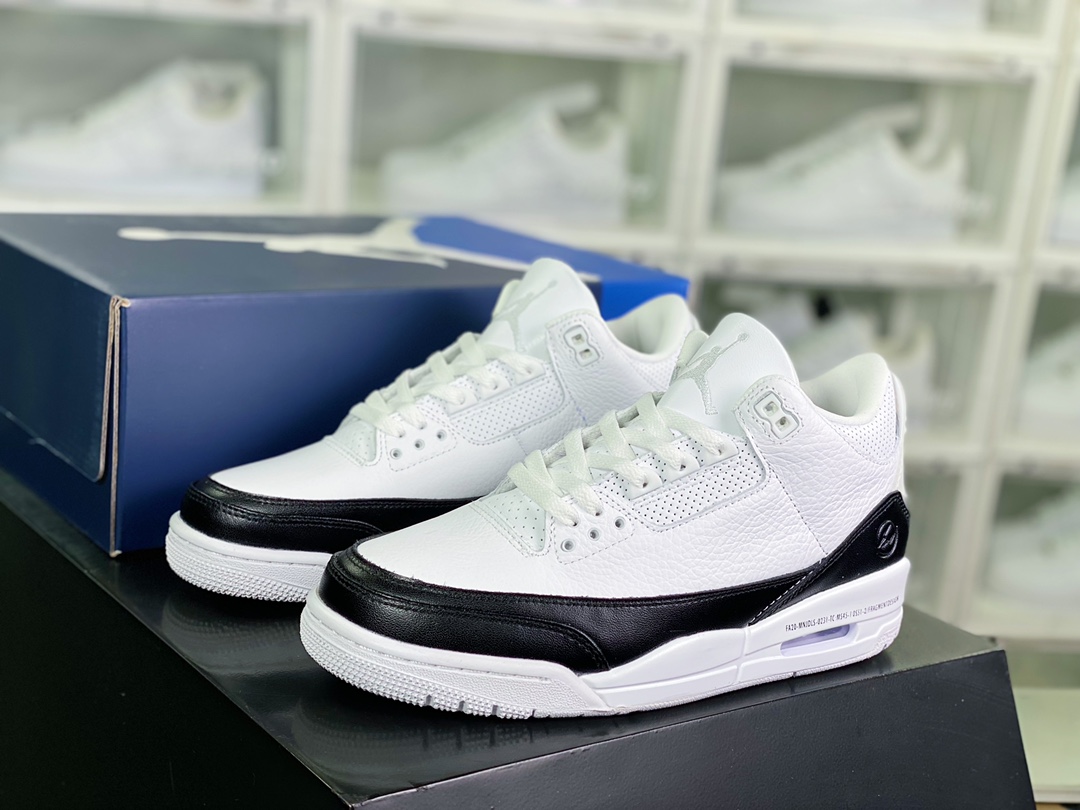 300 Fragment Design x Air Jordan 3 SP”Fragment”迈克尔·乔丹AJ3代中帮DA3595-100