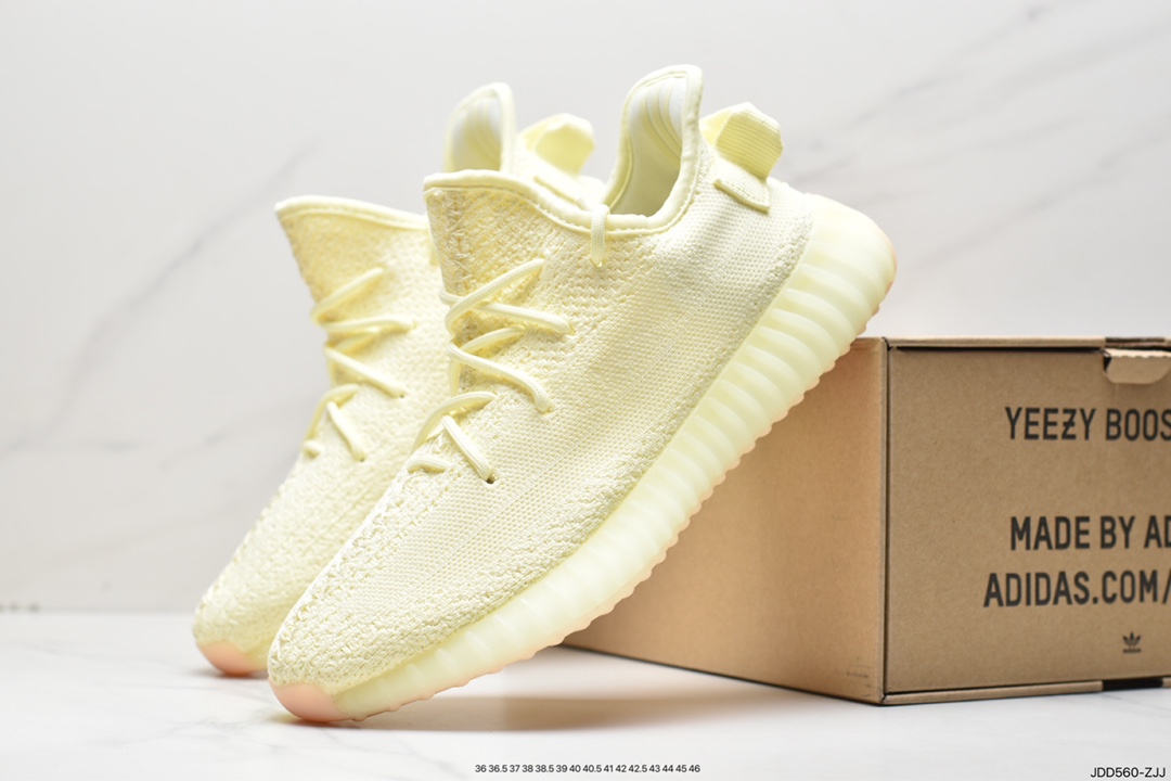 福利120 Adidas 椰子350 yeezy 350 V2 镂空蚕丝半透明呼吸网纱材质 FU9161