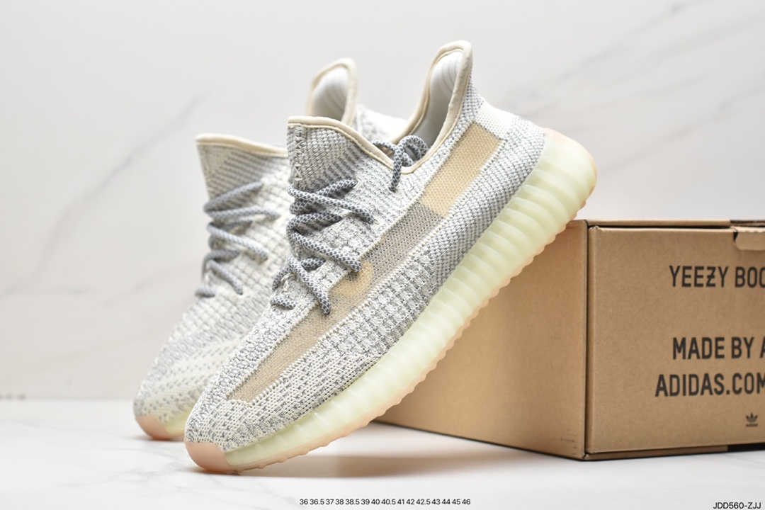 福利120 Adidas 椰子350 yeezy 350 V2 镂空蚕丝半透明呼吸网纱材质 FU9161