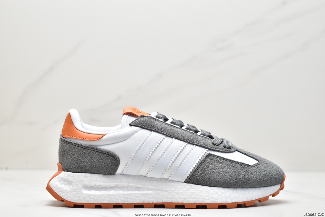 200 adidas Racing E5 Boost Prototype 速度轻盈复古系列 GY9579