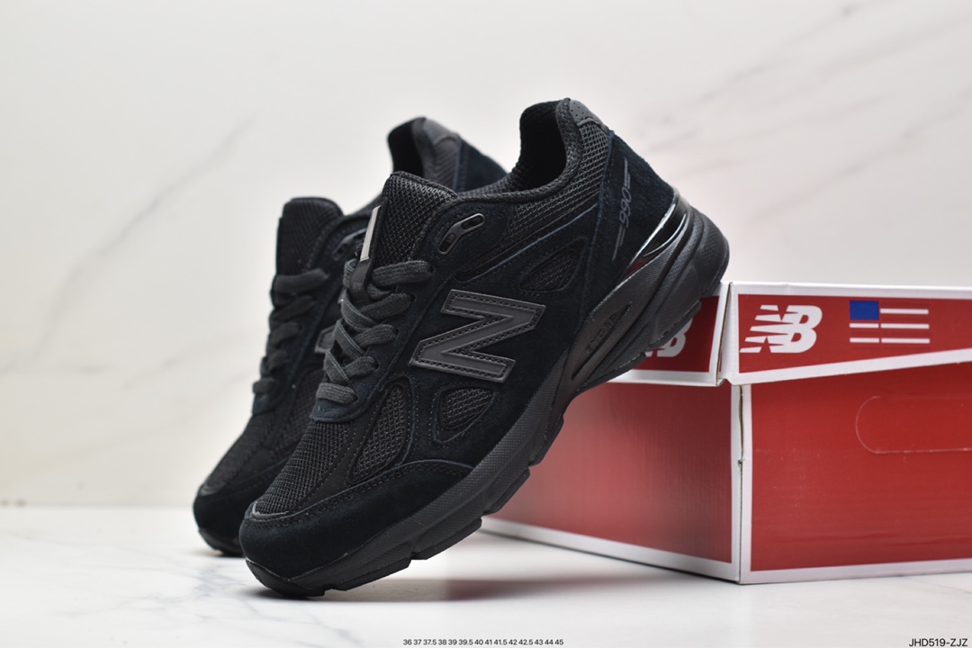 190 新百伦New Balance NB990系列 灰色高端美产复古休闲跑步鞋 M990BB4