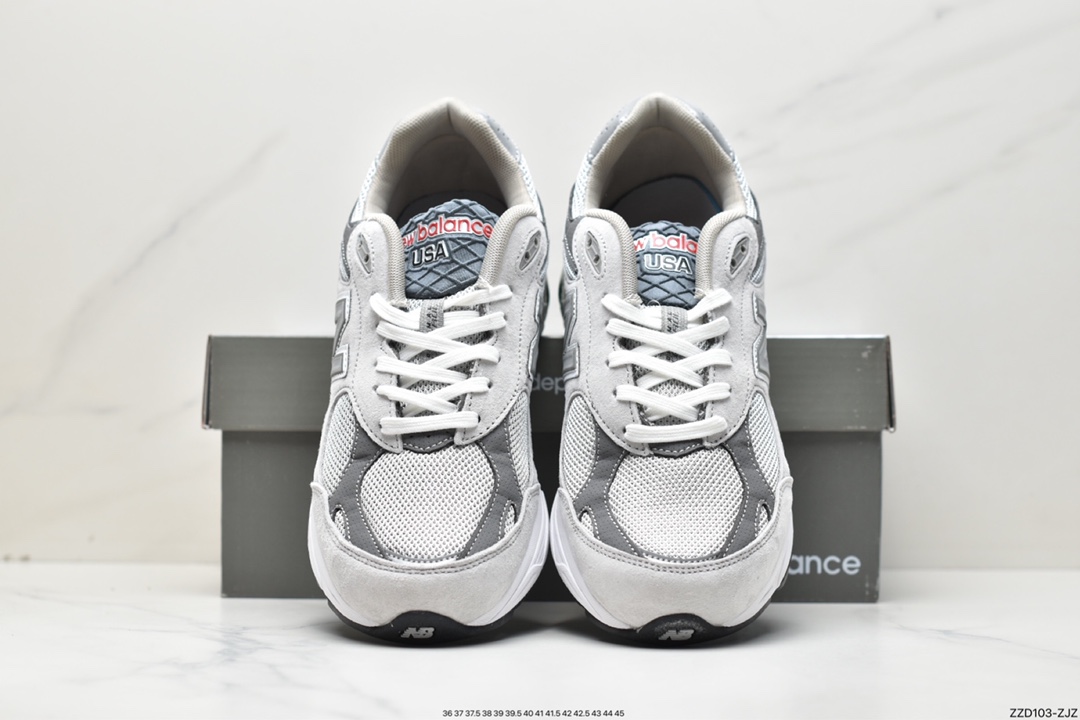 250 New Balance 990v3 复古单品 透气减震耐磨低帮运动跑步鞋 M990GY3