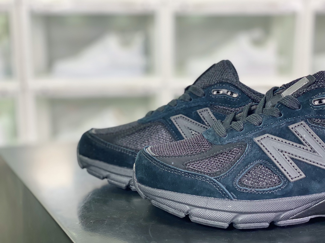 220 NB新百伦New Balance in USA M990V4系列美产血统经典跑步鞋“全黑武士”M990BB4