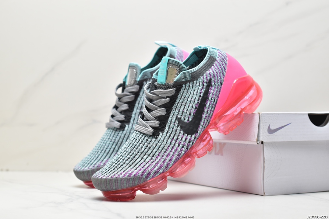 140 耐克Nike Air Vapormax 2021 Flyknit FK”Oreo/Black/White”VM2021飞织全掌大气垫百慢跑鞋 AJ6990-003