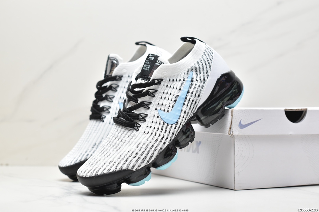 140 耐克Nike Air Vapormax 2021 Flyknit FK”Oreo/Black/White”VM2021飞织全掌大气垫百慢跑鞋 AJ6990-003