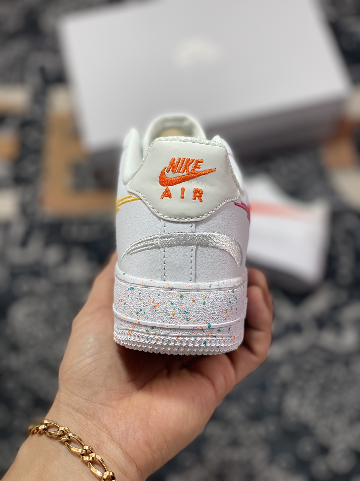 220 Nike Air Force 1'07 Low”Leap High”空军一号经典低帮板鞋“兔年白鸳鸯钩”FD4622-131