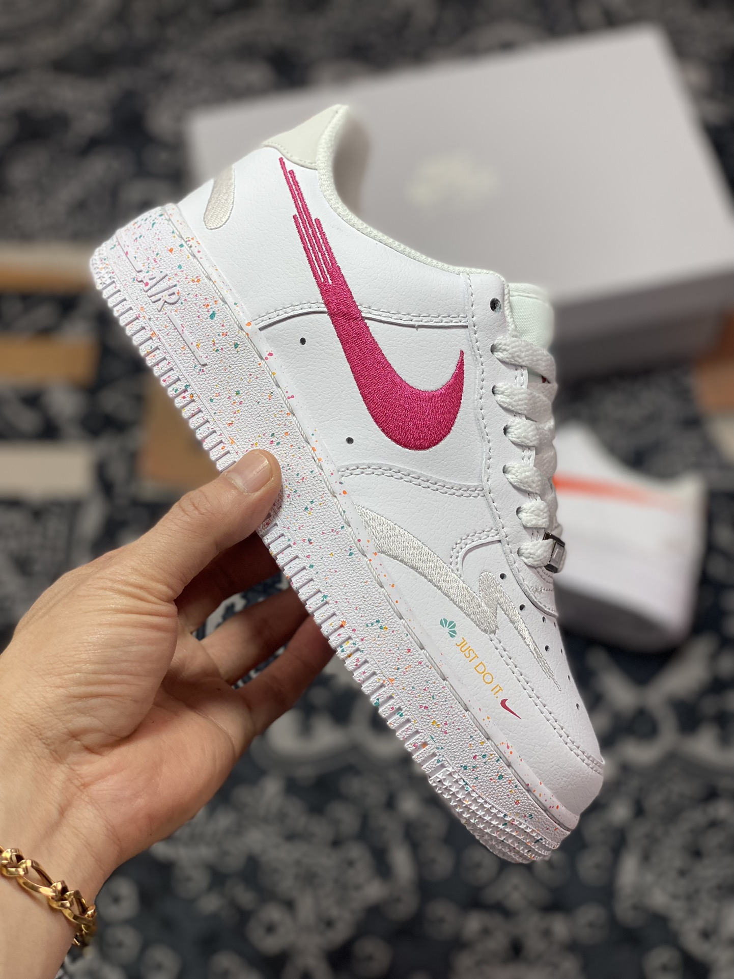 220 Nike Air Force 1'07 Low”Leap High”空军一号经典低帮板鞋“兔年白鸳鸯钩”FD4622-131