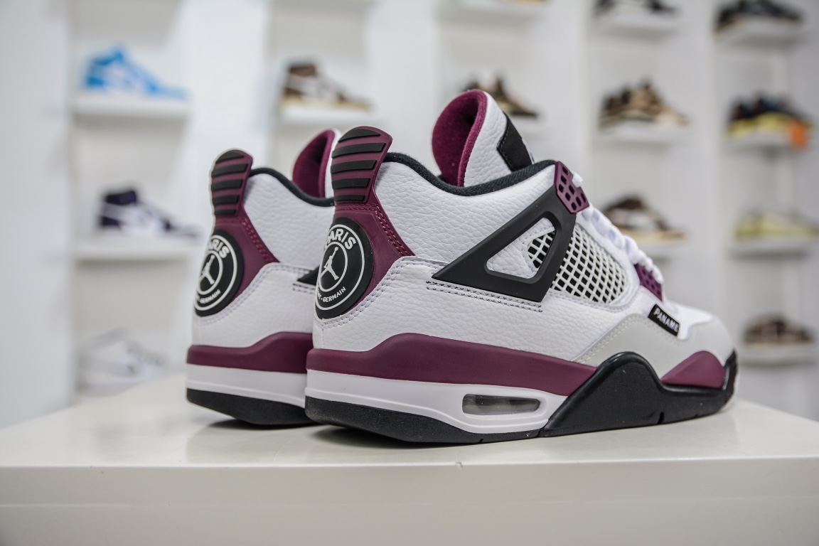 360 外贸特供版Air Jordan 4 Retro 大巴黎 圣日耳曼 CZ5624-100