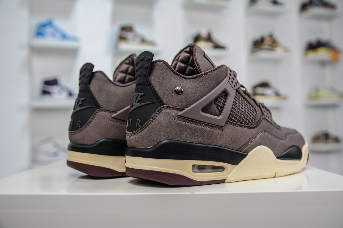 360 外贸特供版 A Ma Maniére x Air Jordan 4 Retro ”Violet Ore” AJ4 x AMM超强联名 DV6773-220