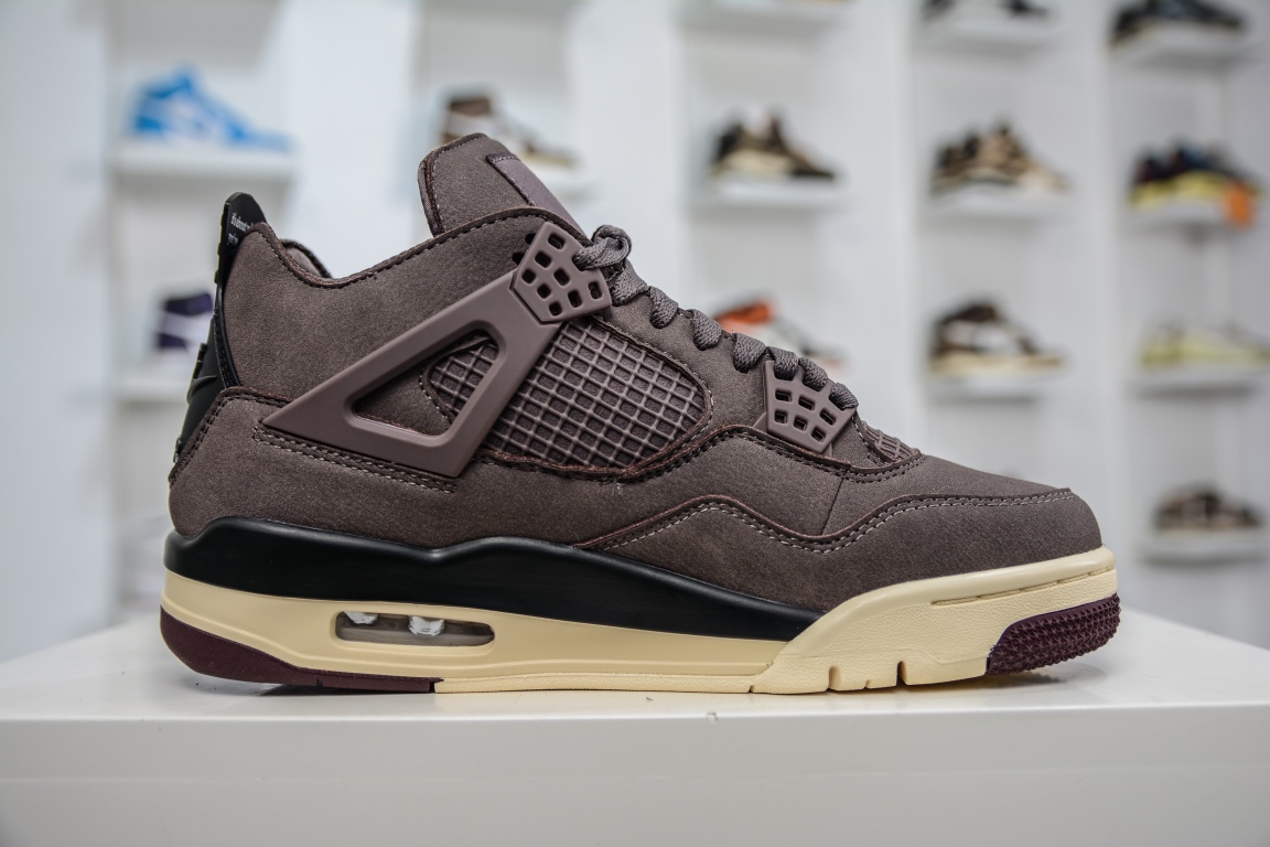 360 外贸特供版 A Ma Maniére x Air Jordan 4 Retro ”Violet Ore” AJ4 x AMM超强联名 DV6773-220