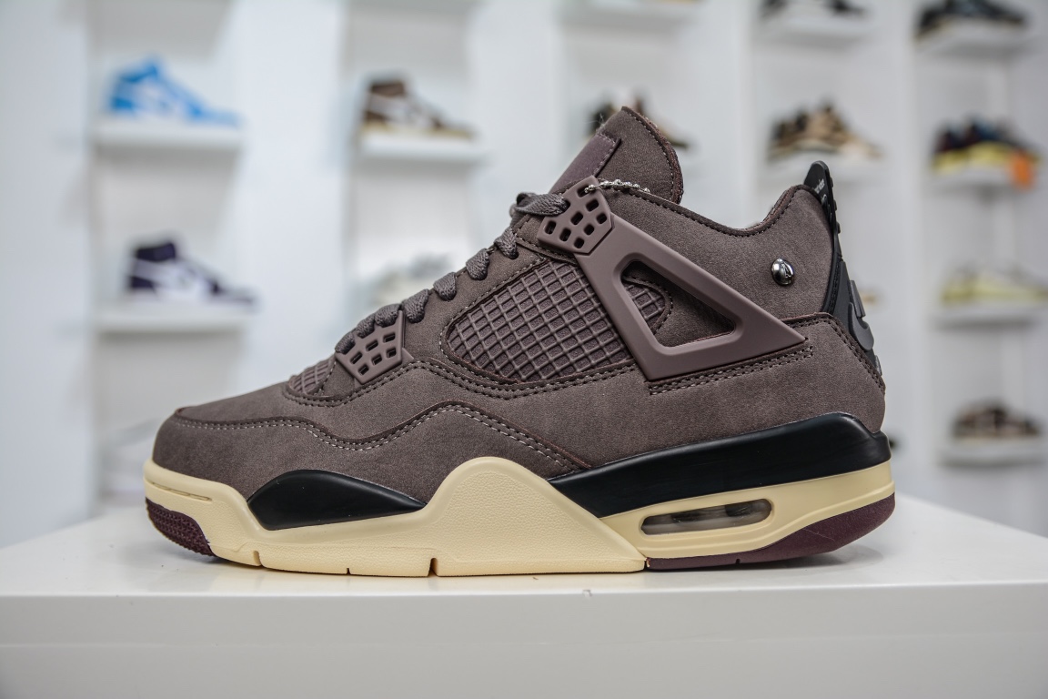 360 外贸特供版 A Ma Maniére x Air Jordan 4 Retro ”Violet Ore” AJ4 x AMM超强联名 DV6773-220