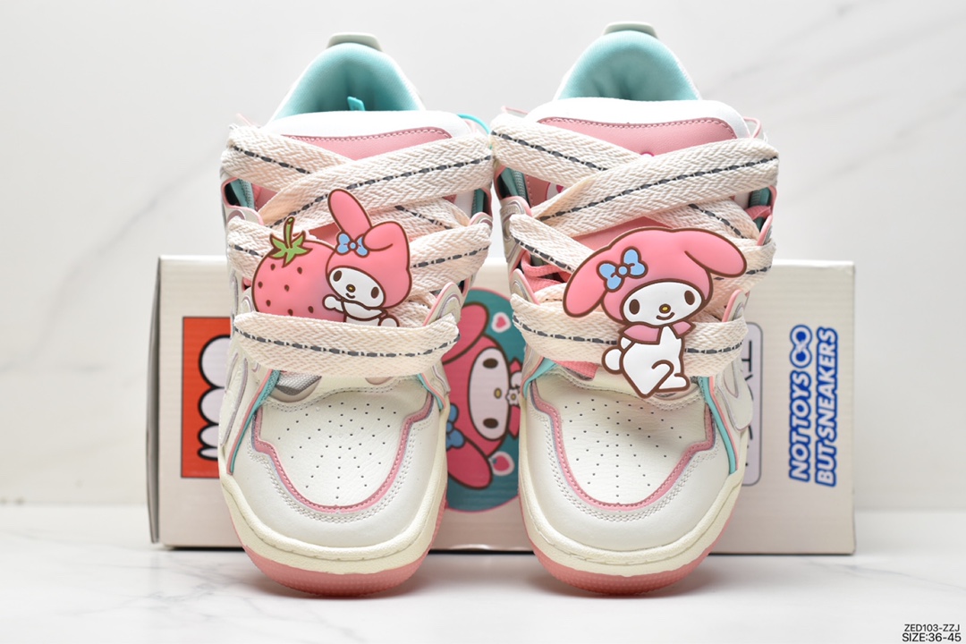 260 SANRIO My Melody X OL D ORDER Skater 001美乐蒂联名滑板鞋 O2120687