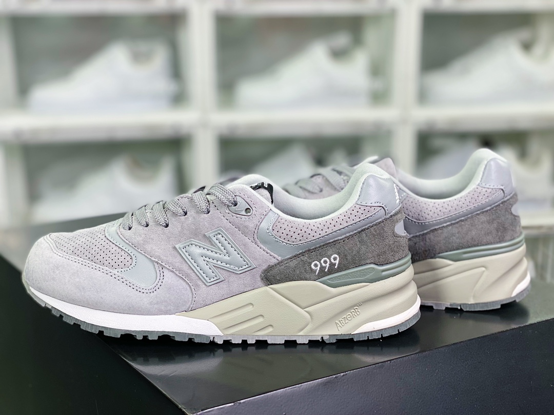 220 新百伦New Balance NB999系列经典复古百搭休闲运动慢跑鞋“火山灰”ML999MG