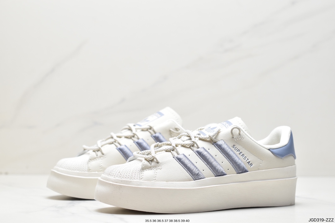 180 Adidas Superstar Ayoon W 改良轻量版贝壳头系列板鞋 GZ3474