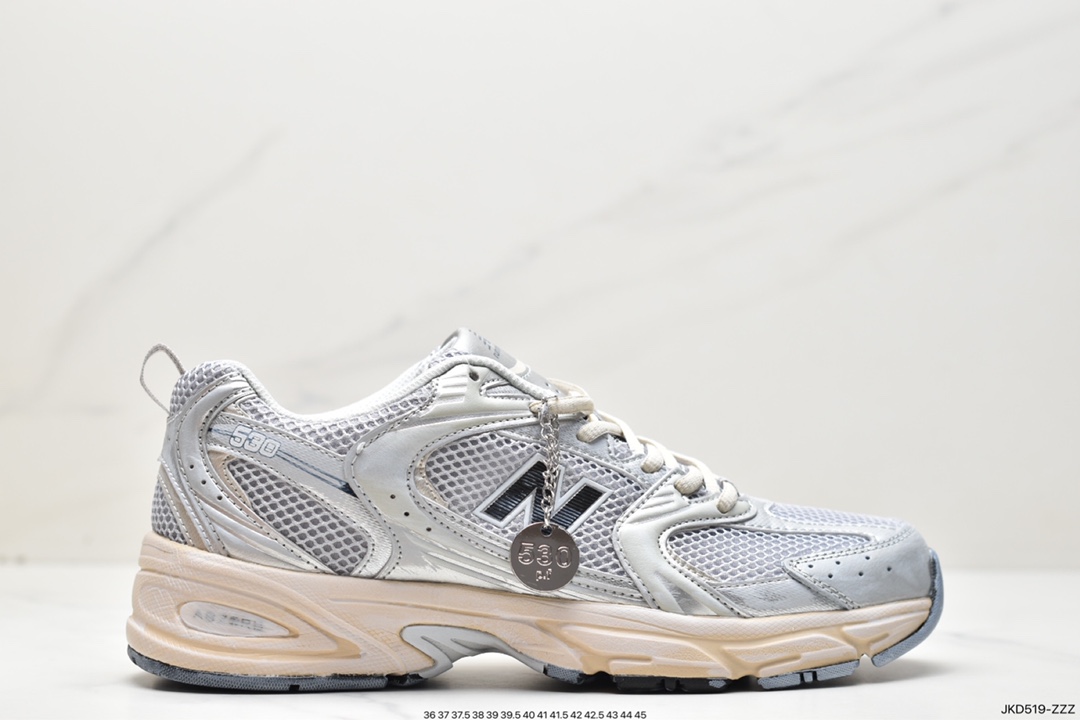 160 New Balance MR530系列复古老爹风网布跑步休闲运动鞋 WR530VS