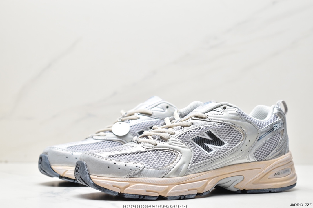 160 New Balance MR530系列复古老爹风网布跑步休闲运动鞋 WR530VS