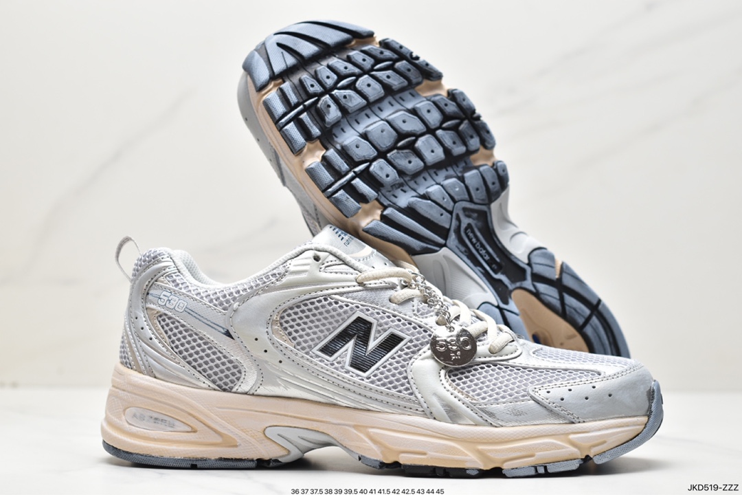 160 New Balance MR530系列复古老爹风网布跑步休闲运动鞋 WR530VS