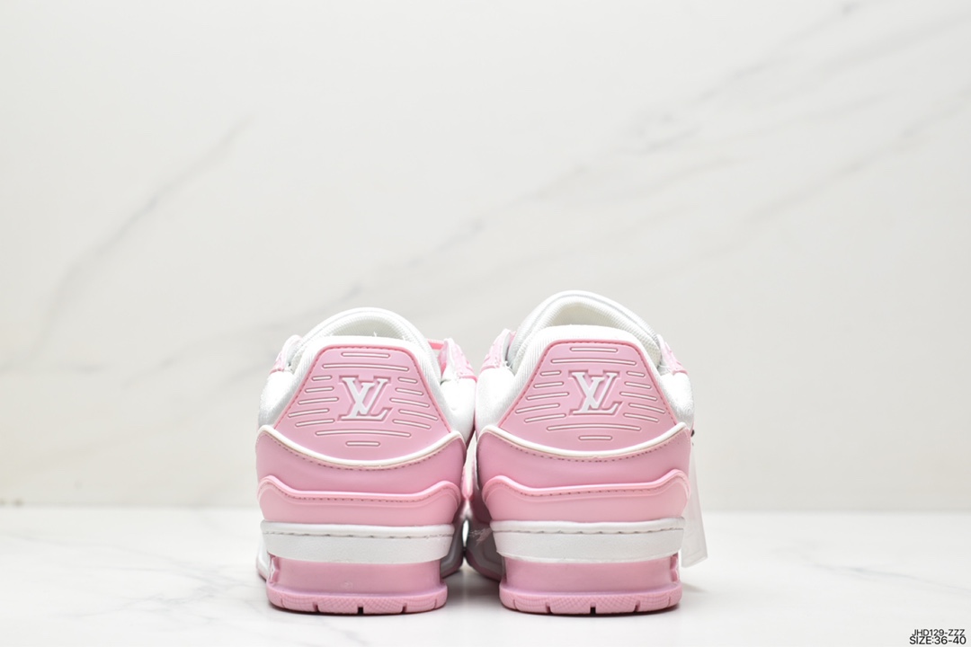 190 全新LV路易威登Louis Vuitton Trainer Sneaker Low休闲运动文化百搭篮球板鞋