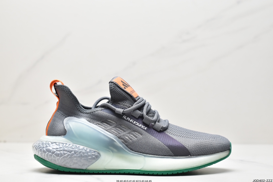 180 阿迪达斯adidas Alphabounce Beyond M 水晶底 慢跑鞋 CG3418