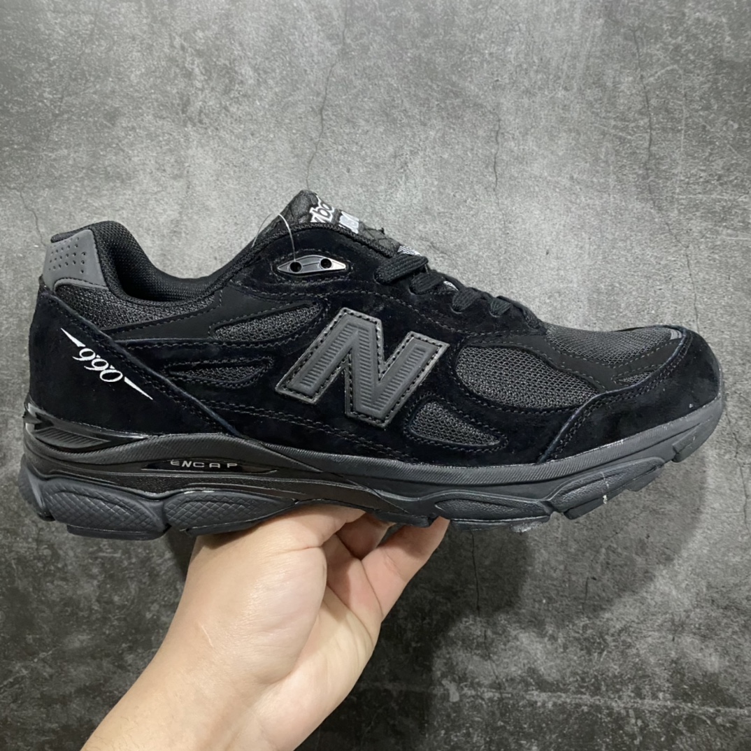 260  K版纯原 New Balance新百伦NB990V3 纯黑