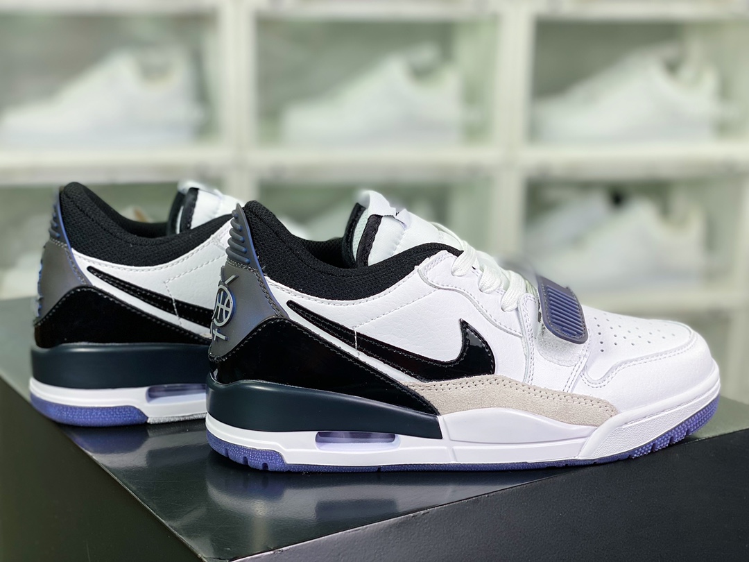 260  Air Jordan Legacy 312 Low”25th Anniversary”乔丹最篮球鞋“黑蓝东单”DV1719-100