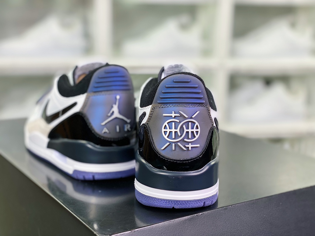 260  Air Jordan Legacy 312 Low”25th Anniversary”乔丹最篮球鞋“黑蓝东单”DV1719-100