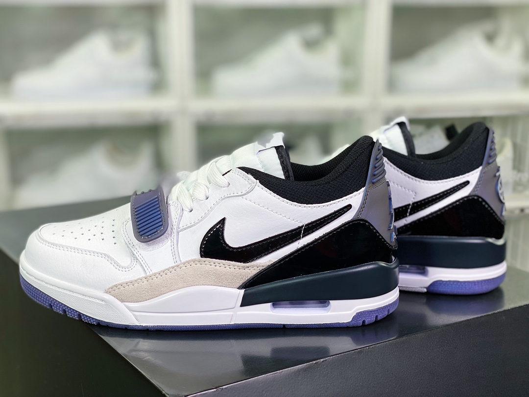 260  Air Jordan Legacy 312 Low”25th Anniversary”乔丹最篮球鞋“黑蓝东单”DV1719-100