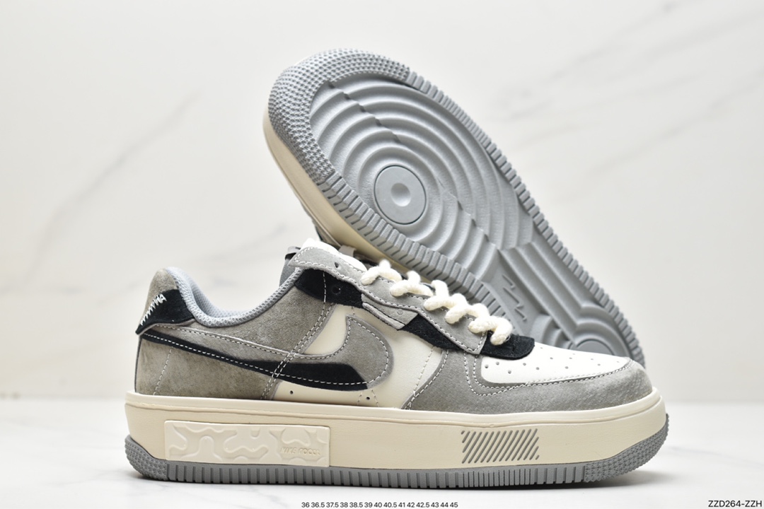 250 耐克Nike Chrome Hearts X AIR FORCE 1 克罗心联名空军丰塔卡 CW6688-803