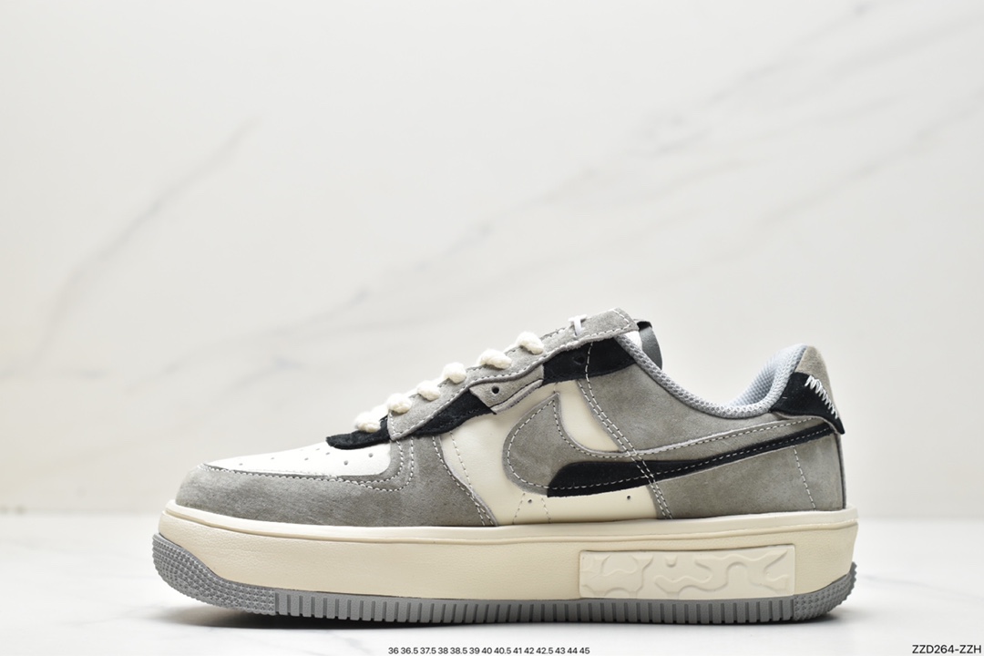 250 耐克Nike Chrome Hearts X AIR FORCE 1 克罗心联名空军丰塔卡 CW6688-803