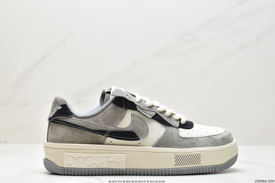 250 耐克Nike Chrome Hearts X AIR FORCE 1 克罗心联名空军丰塔卡 CW6688-803