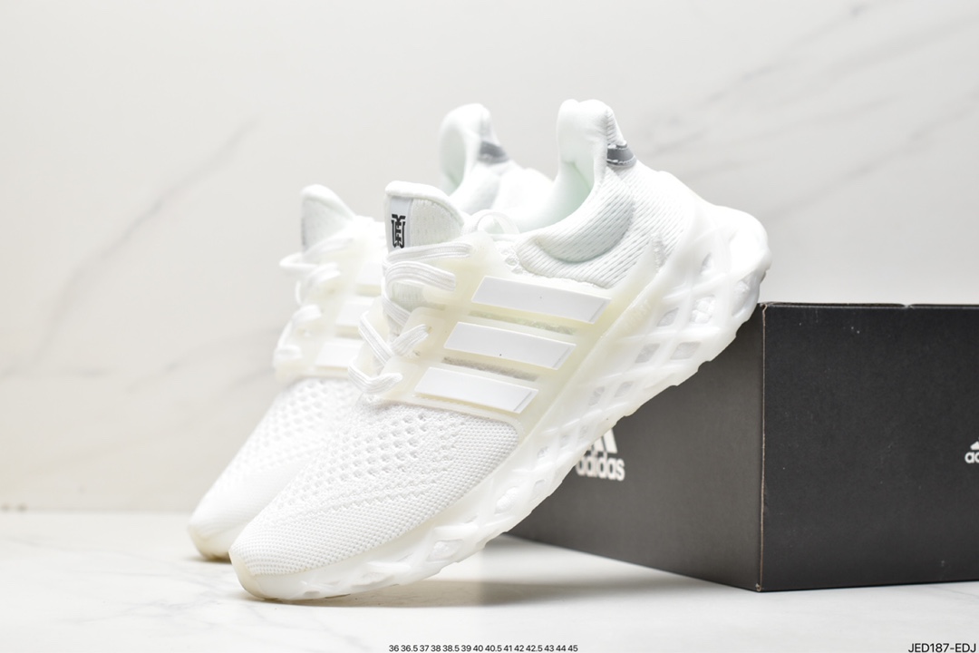 150 Ultra Boost Web DNA超弹力爆米花中底休闲跑步鞋 GY4173