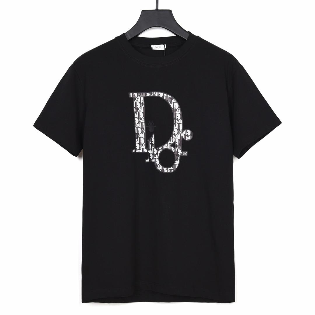 170 Dior/迪奥23Fw春夏新款经典logo字母印花短袖